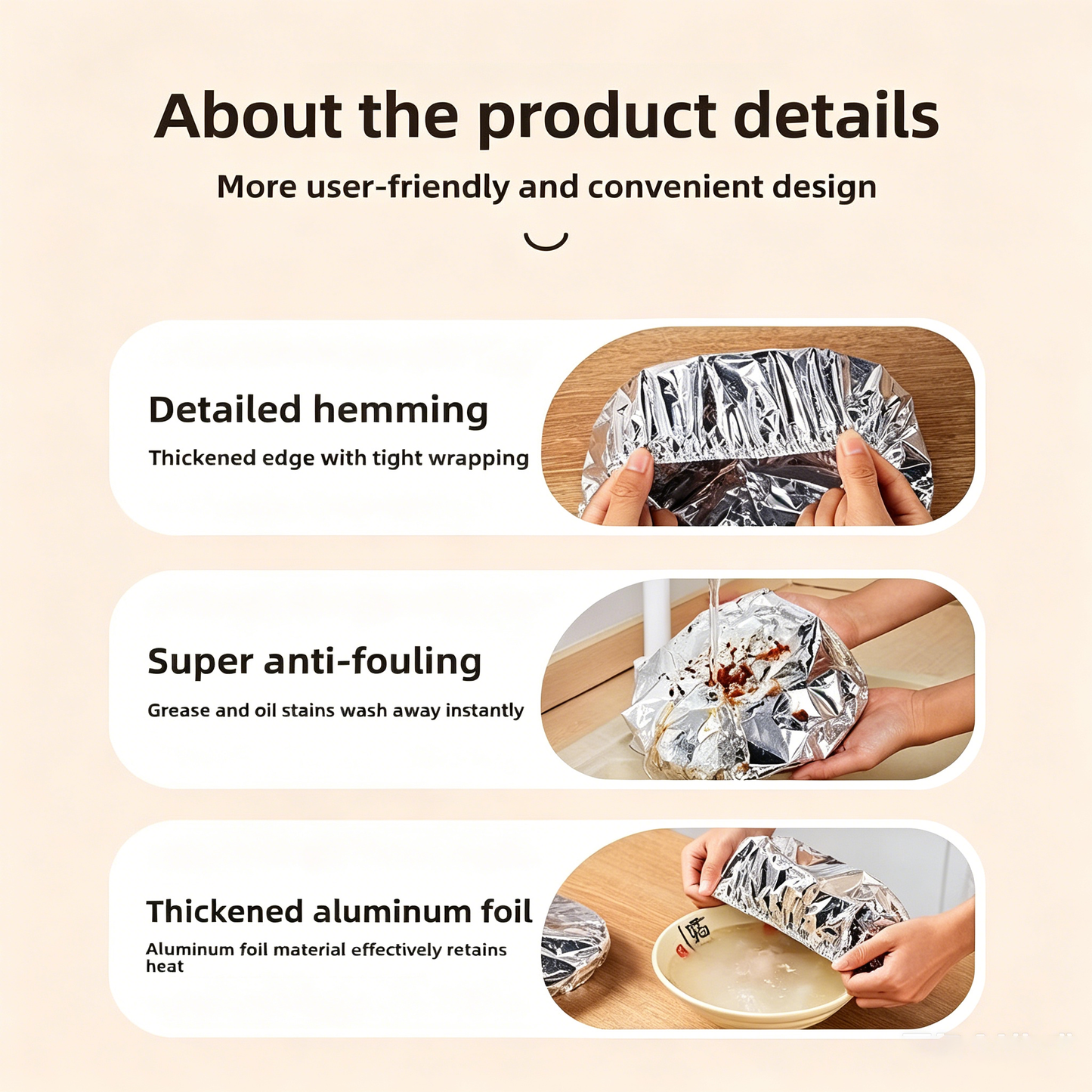 🔥50% OFF|Aluminum Foil Food Cover