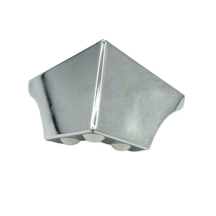 8cm sofa foot iron table foot electroplating silver hardware foot factory in stock hardware factory furniture foot 10pcs