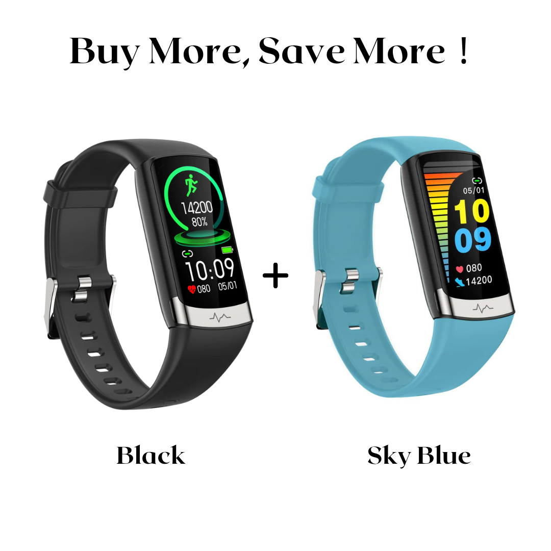 V19Pro Health & Fitness Smartwatch With ECG, HR, Blood Pressure Monitoring-2026 Upgrade