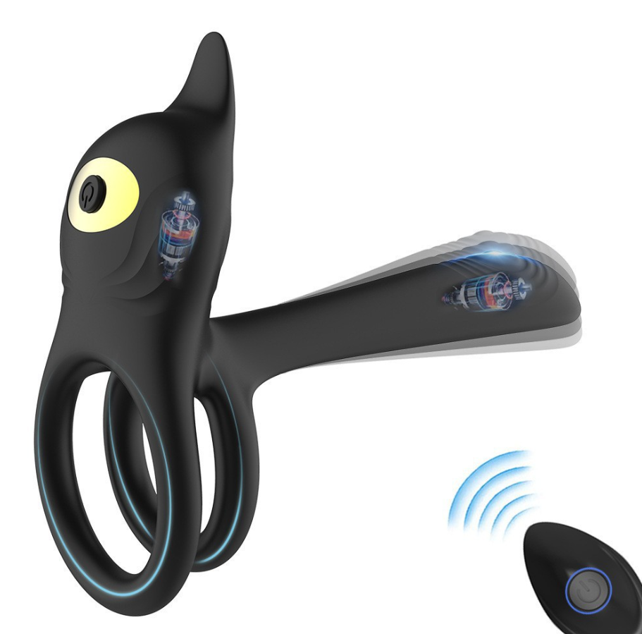 🎁bboj™ Enchanted Girl Luxe Smart Vibrating Ring – App-Controlled Pleasure for Couples 💫