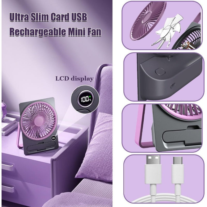 2-in-1 Fan Phone Holder