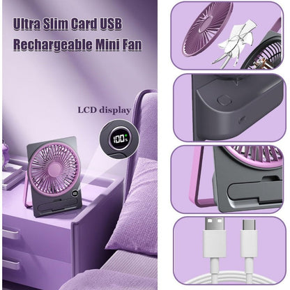 2-in-1 Fan Phone Holder