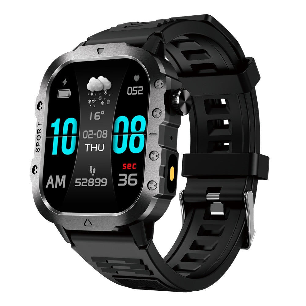 ⌚ New H12 Smart Watch✨Wireless charging, heart rate monitoring, dynamic island design, outdoor flashlight✨