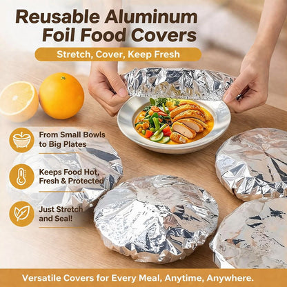 🔥Last day 49% off Insulated Foil Food Covers（50 pcs)
