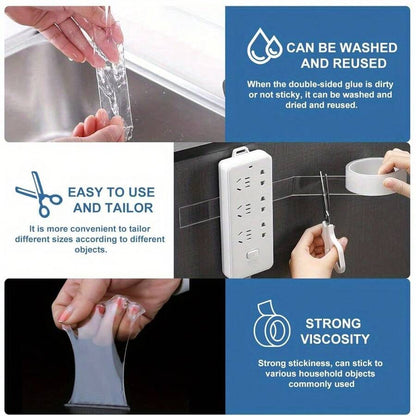 🛠️ Ultra-Strong Double-Sided Nano Tape