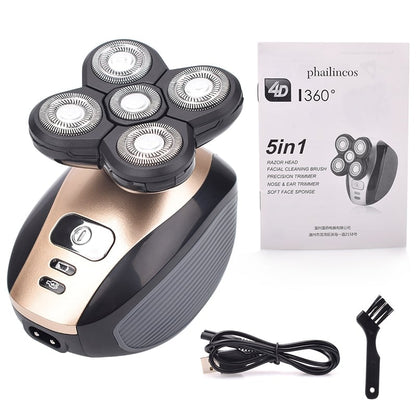 Special offer to kick off 2026 🔥5 In 1 Multifunctional 4D Electric Shaver