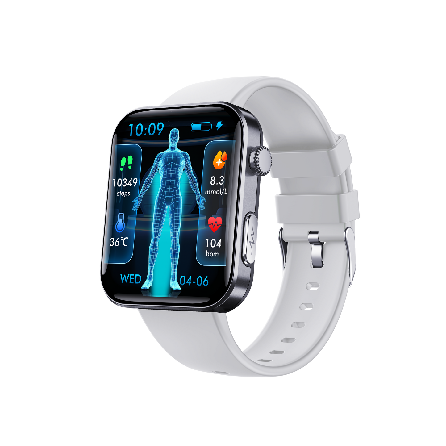 PulseMax 2026 Smartwatch – Upgraded ElectroPulse with Fall Detection, ECG, Blood Pressure, SpO2 & Health Monitoring – Supports SOS, Voice Calls & Fitness Tracking