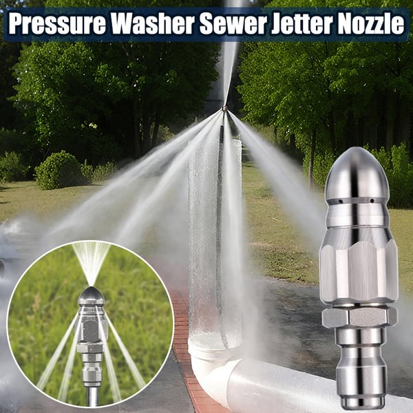 Quick Connect Stainless Nozzle Set