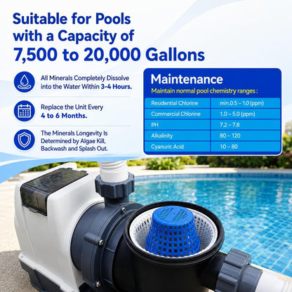 🏊‍♂️💧 CrystalClear Pool Mineral Unit™ | Up to 6 Months of Cleaner Water  🌊✨