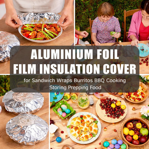 🔥Last day 49% off Insulated Foil Food Covers（50 pcs)