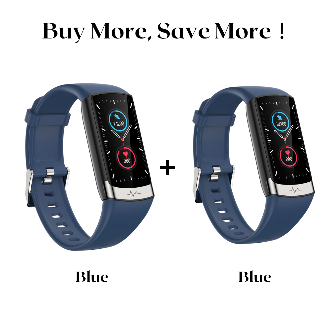 V19Pro Health & Fitness Smartwatch With ECG, HR, Blood Pressure Monitoring-2026 Upgrade