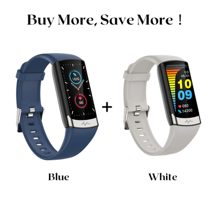 V19Pro Health & Fitness Smartwatch With ECG, HR, Blood Pressure Monitoring-2026 Upgrade