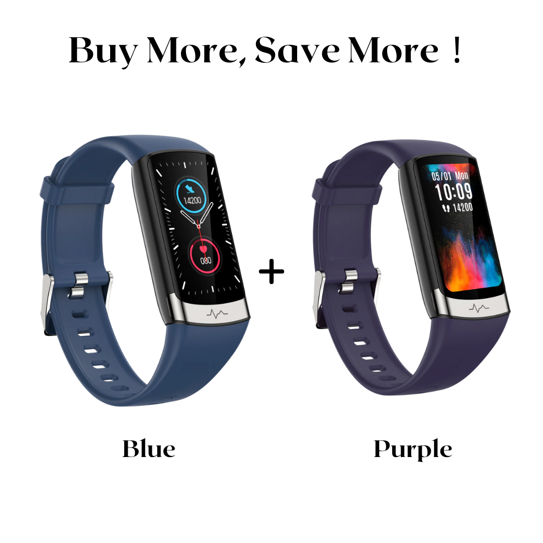 V19Pro Health & Fitness Smartwatch With ECG, HR, Blood Pressure Monitoring-2026 Upgrade