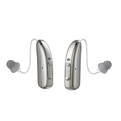 Self-Fitting Bluetooth Hearing Aids (App Controlled)