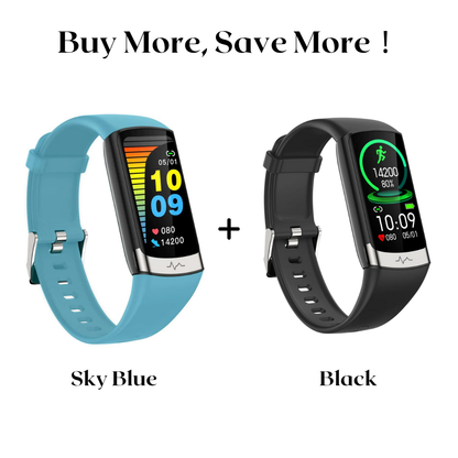 V19Pro Health & Fitness Smartwatch With ECG, HR, Blood Pressure Monitoring-2026 Upgrade