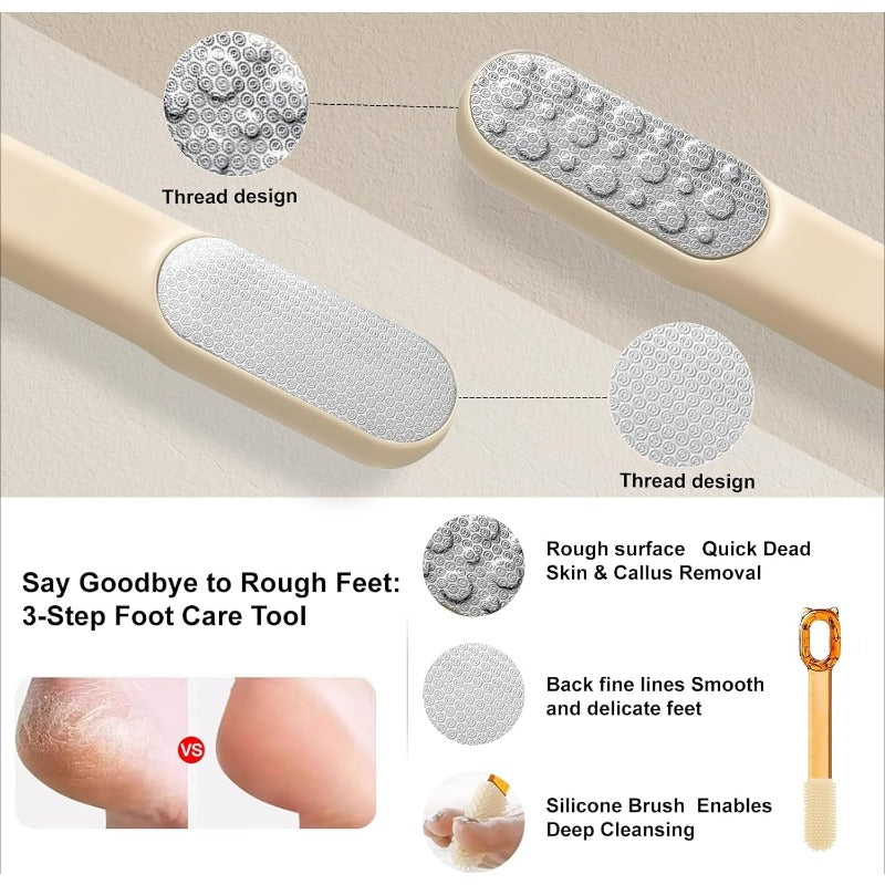 Dual-Sided Foot Care Scrubber