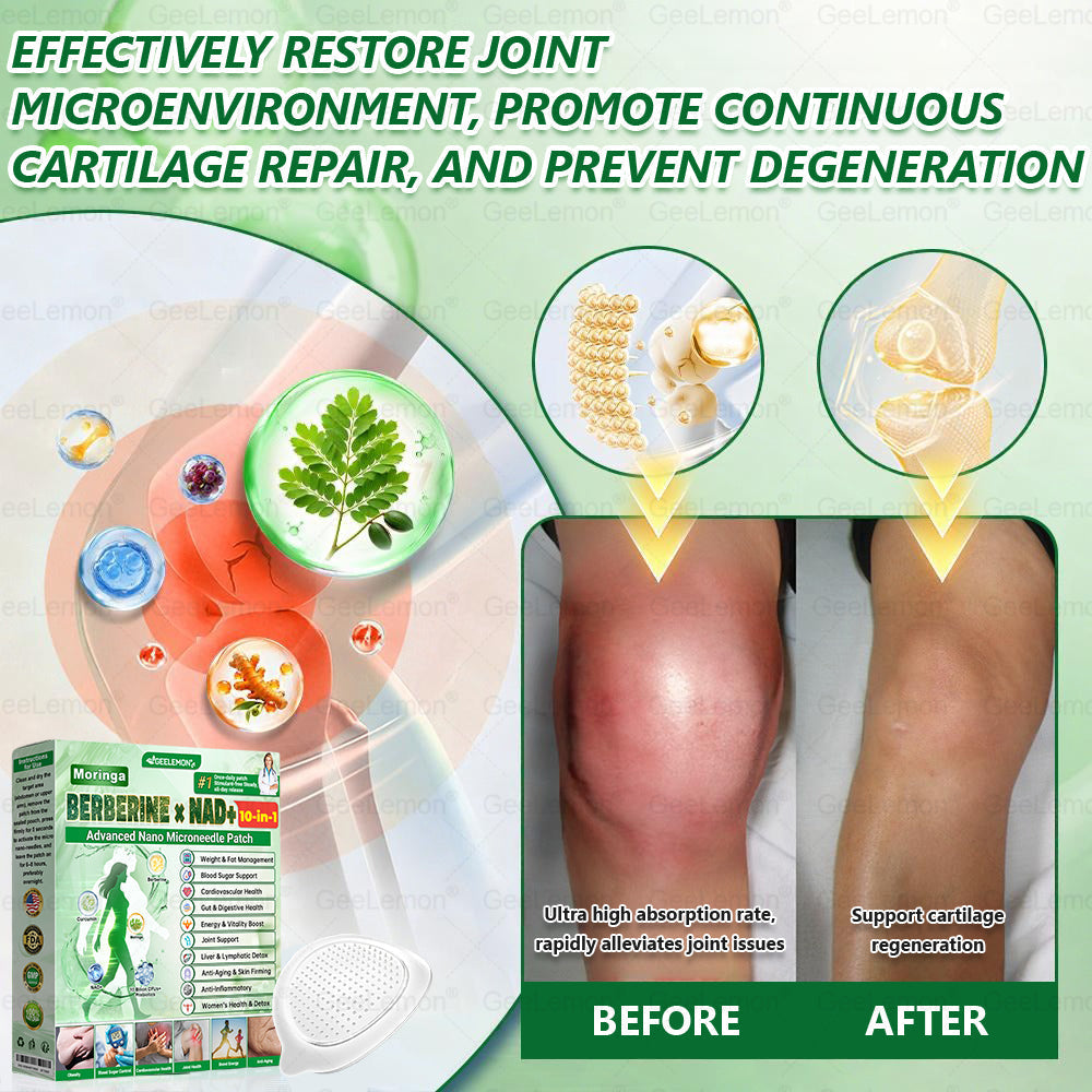 ⭐𝐆𝐞𝐞𝐋𝐞𝐦𝐨𝐧® 𝐌𝐨𝐫𝐢𝗻𝗴𝗮 · 𝐁𝐞𝐫𝐛𝗲𝗿𝗶𝗻𝗲 × 𝗡𝗔𝗗+ 𝟏𝟎 𝐢𝐧 𝟏 𝐀𝐝𝐯𝐚𝐧𝐜𝐞𝐝 𝗡𝗮𝗻𝗼 𝗠𝗶𝗰𝗿𝗼𝗻𝐞𝐞𝐝𝐥𝐞 𝐏𝐚𝐭𝗰𝗵👩‍⚕️👩‍⚕️(Just once a day, visible changes in 7 days) ✅ For obesity, loose skin, diabetes, and more.