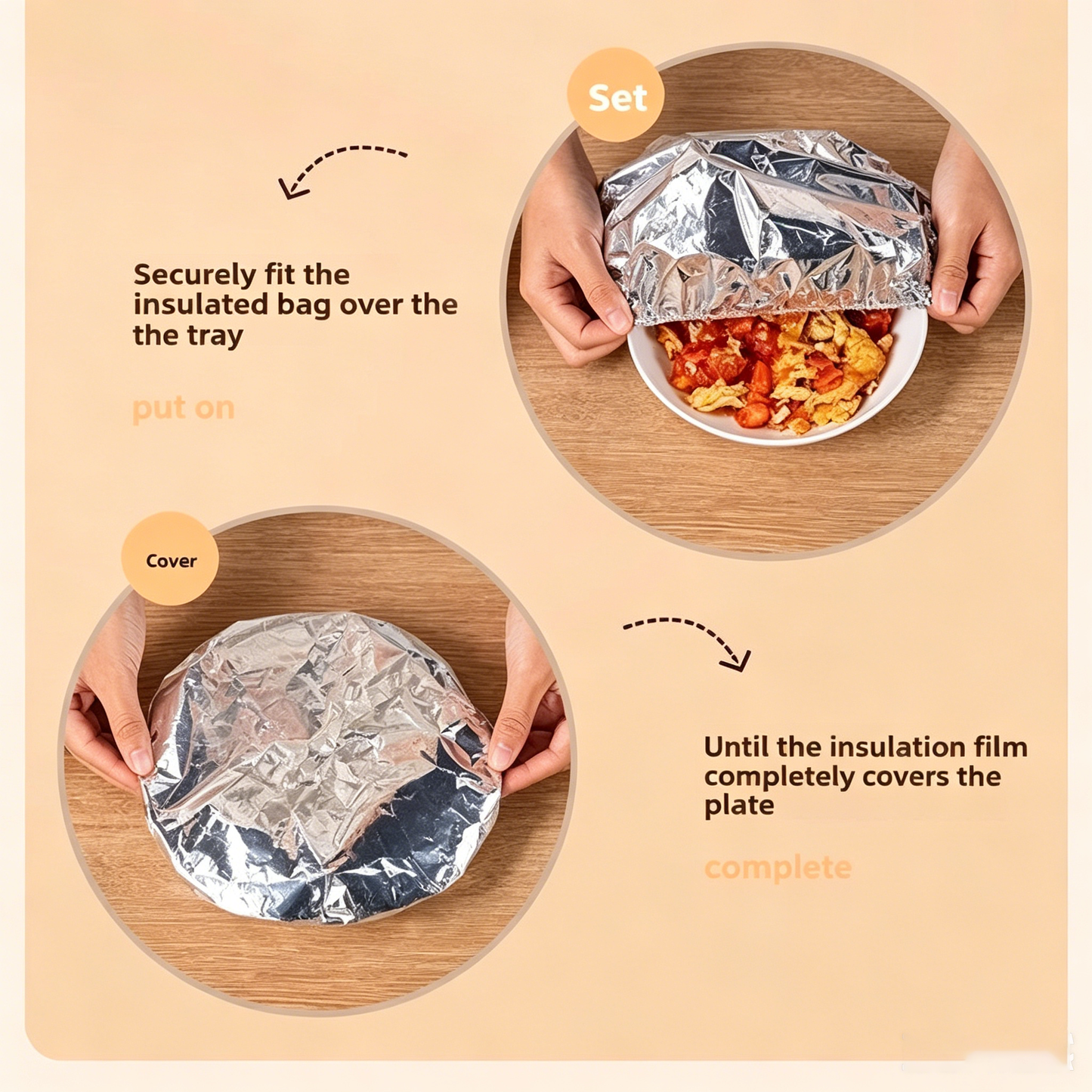 🔥50% OFF｜Aluminum Foil Food Cover
