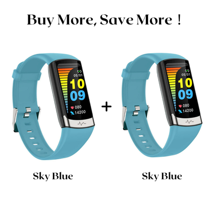 V19Pro Health & Fitness Smartwatch With ECG, HR, Blood Pressure Monitoring-2026 Upgrade