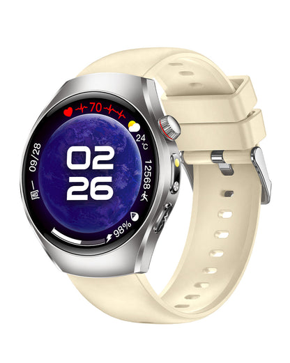 VitalSync ECG Watch – Advanced Health Monitoring with Blood Pressure, Blood Glucose Trends, SpO₂, Sleep, Fitness Tracking & SOS