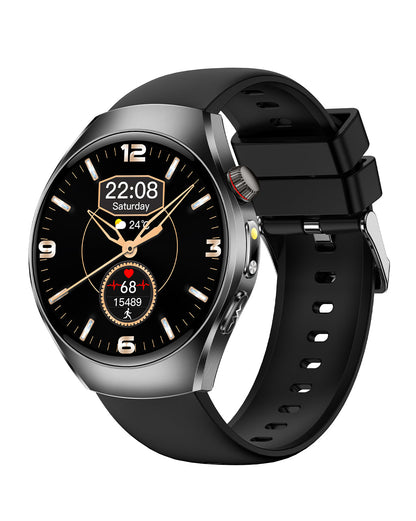 VitalSync ECG Watch – Advanced Health Monitoring with Blood Pressure, Blood Glucose Trends, SpO₂, Sleep, Fitness Tracking & SOS