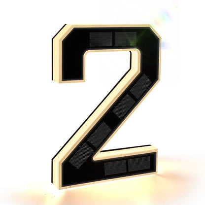 🎉Hot Sale 49% OFF☀9-inch large-size outdoor solar-powered illuminated door number plate