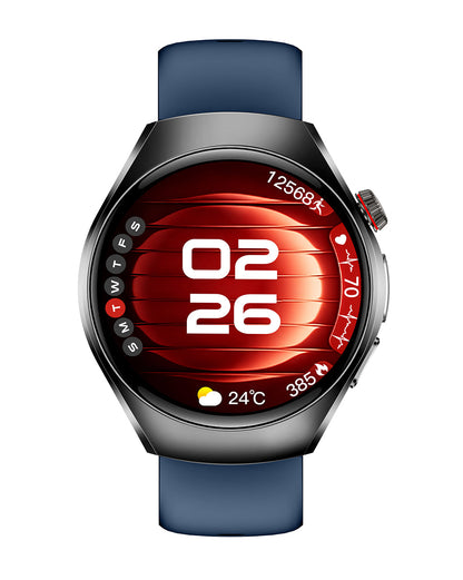 VitalSync ECG Watch – Advanced Health Monitoring with Blood Pressure, Blood Glucose Trends, SpO₂, Sleep, Fitness Tracking & SOS