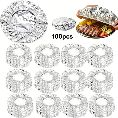 🔥Last day 49% off Insulated Foil Food Covers（50 pcs)