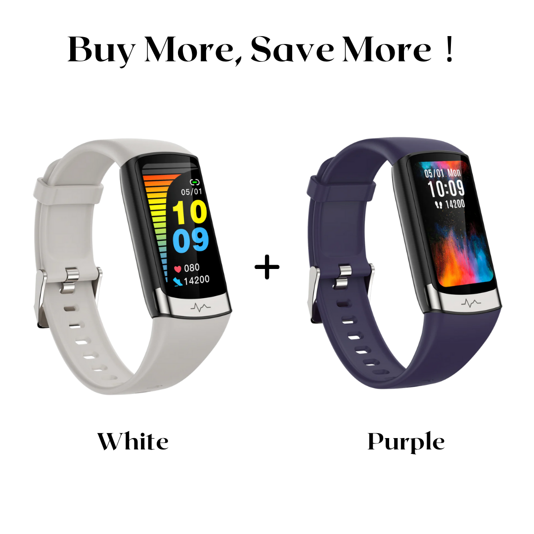 V19Pro Health & Fitness Smartwatch With ECG, HR, Blood Pressure Monitoring-2026 Upgrade