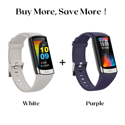 V19Pro Health & Fitness Smartwatch With ECG, HR, Blood Pressure Monitoring-2026 Upgrade