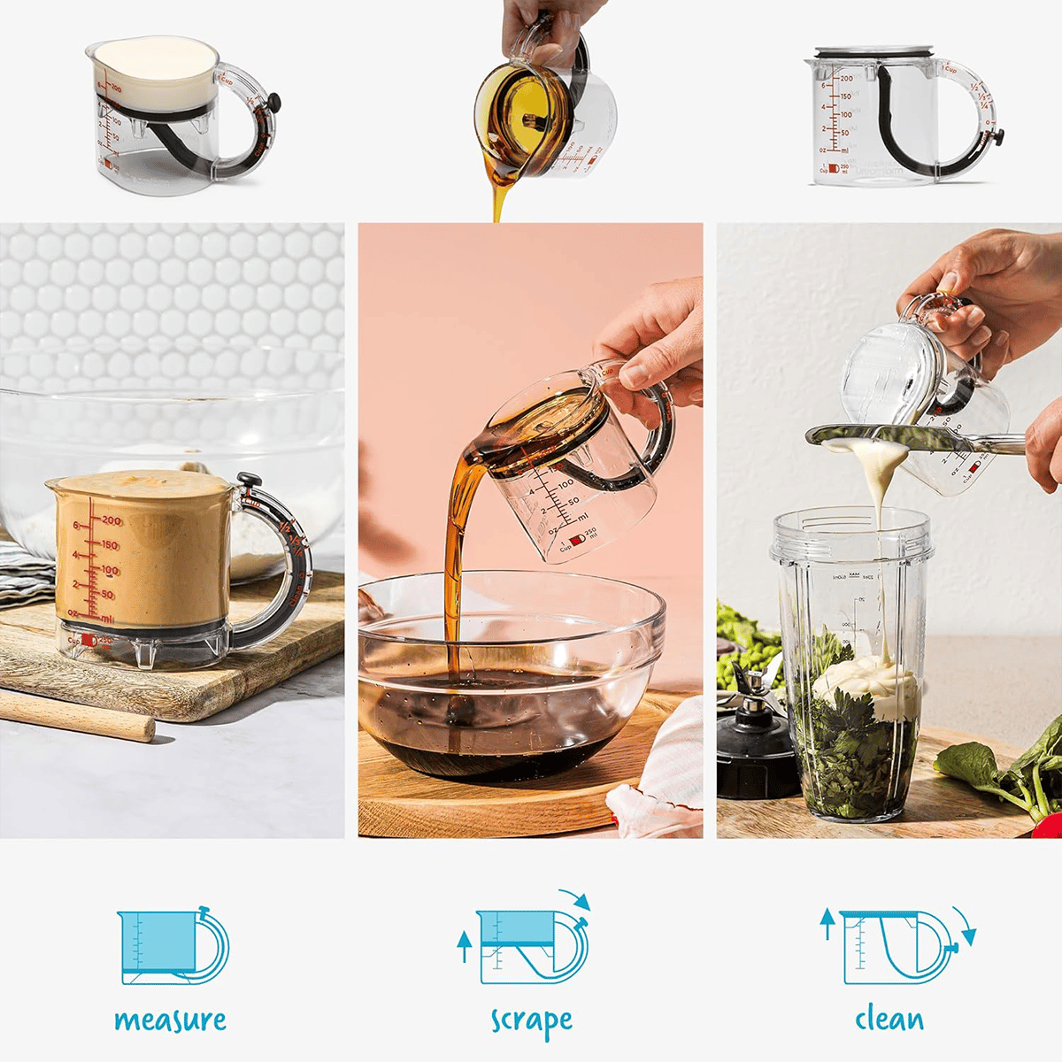 ✨4-in-1 Adjustable Measuring Cup  😱Money back guarantee if you find it cheaper elsewhere