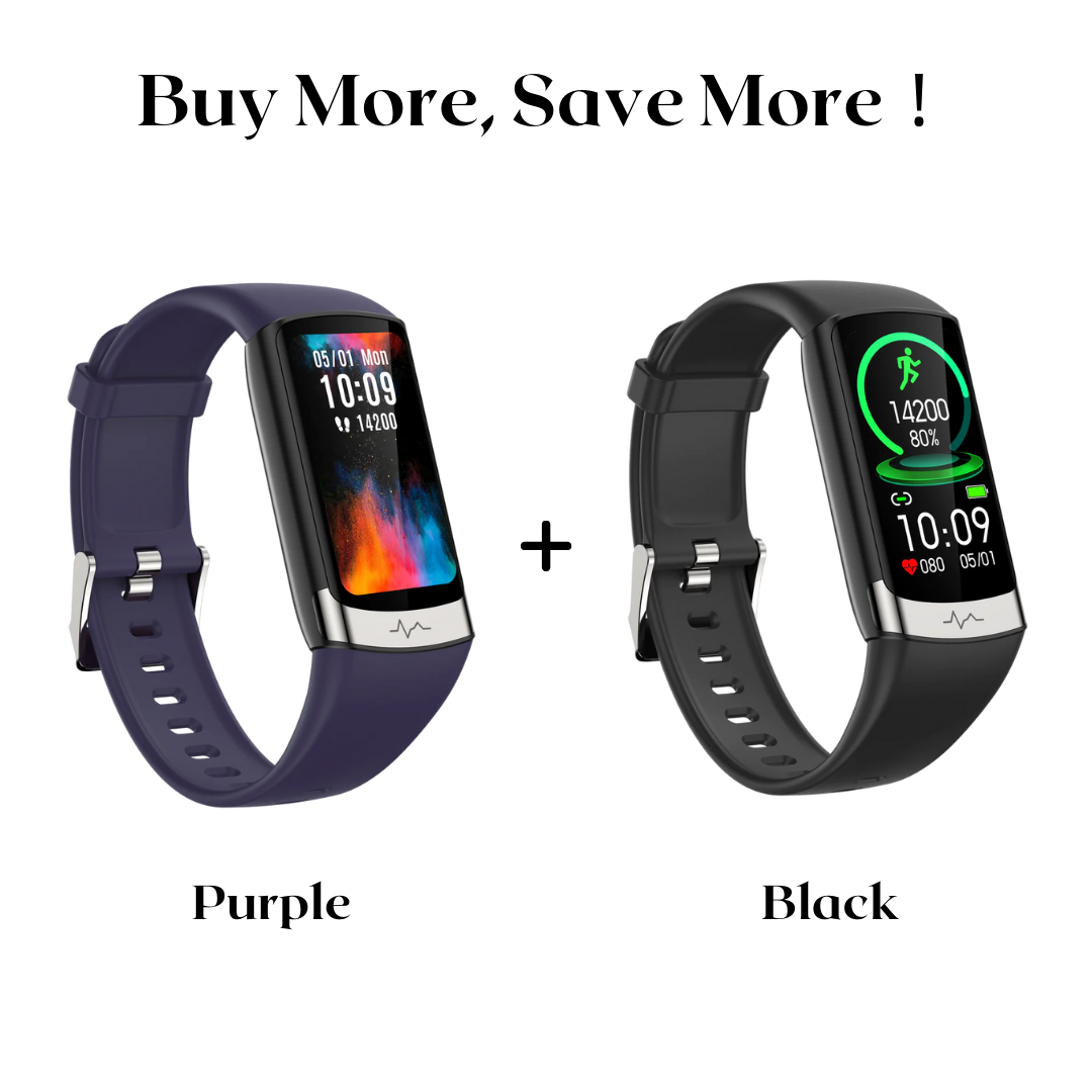 V19Pro Health & Fitness Smartwatch With ECG, HR, Blood Pressure Monitoring-2026 Upgrade