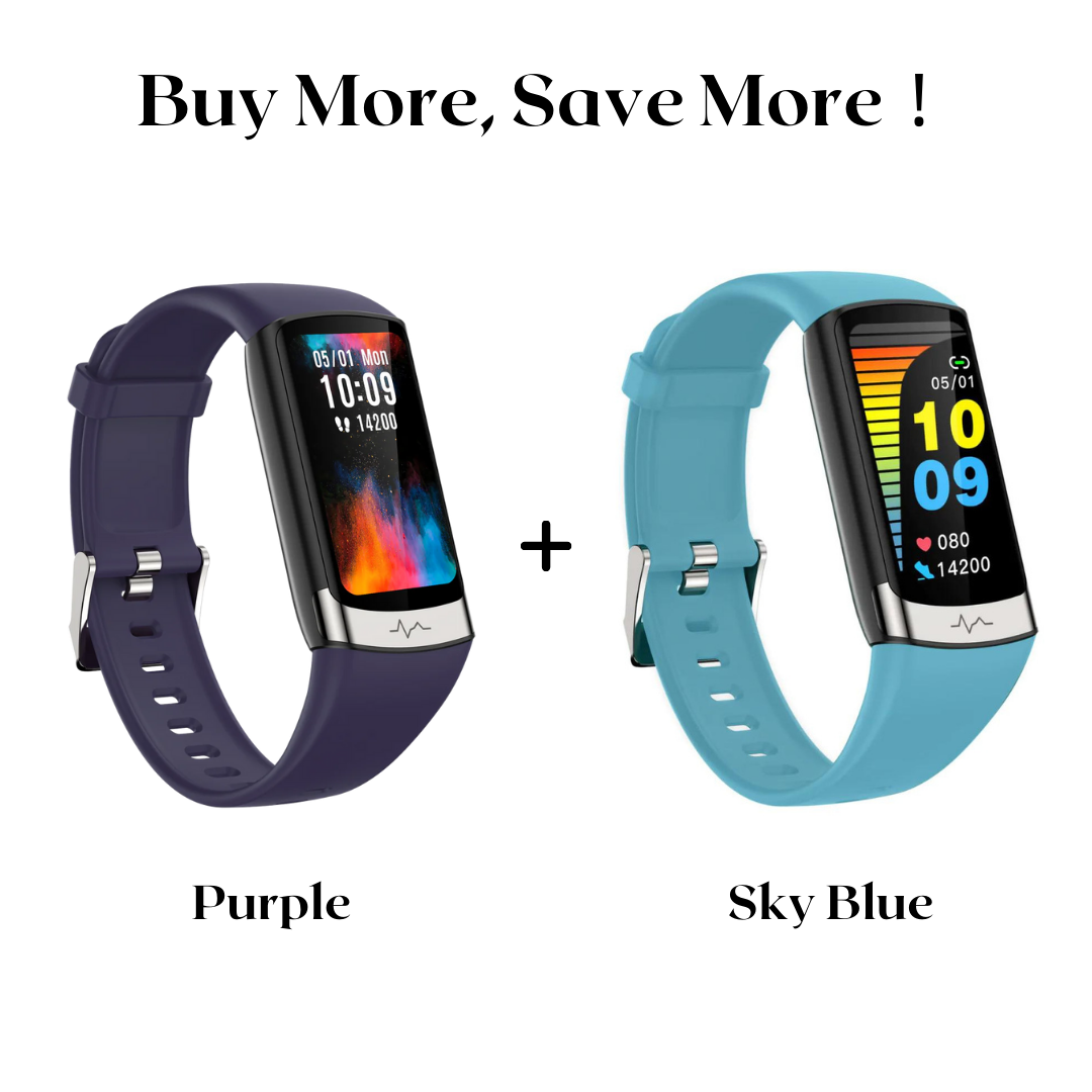 V19Pro Health & Fitness Smartwatch With ECG, HR, Blood Pressure Monitoring-2026 Upgrade