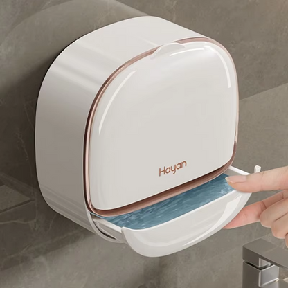 Plastic 2 Pcs Waterproof Soap Dish Holder