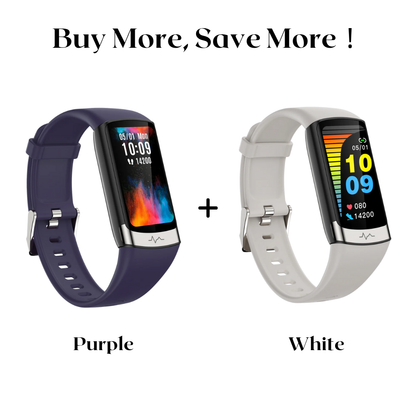 V19Pro Health & Fitness Smartwatch With ECG, HR, Blood Pressure Monitoring-2026 Upgrade