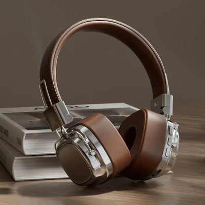 🎄Retro-style over-ear headphones suitable for Marshall true wireless Bluetooth earphones, featuring deep bass, noise cancellation, and high-quality sound.