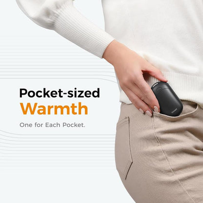 Magnetic heating hand warmer power bank.