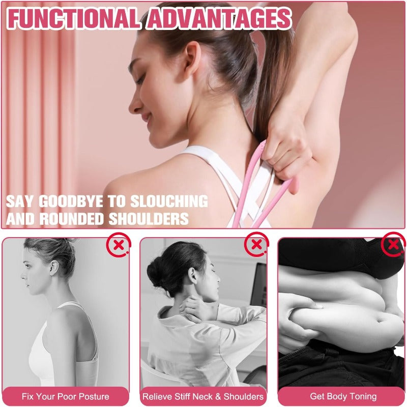Ergonomic Figure 8 Resistance Band