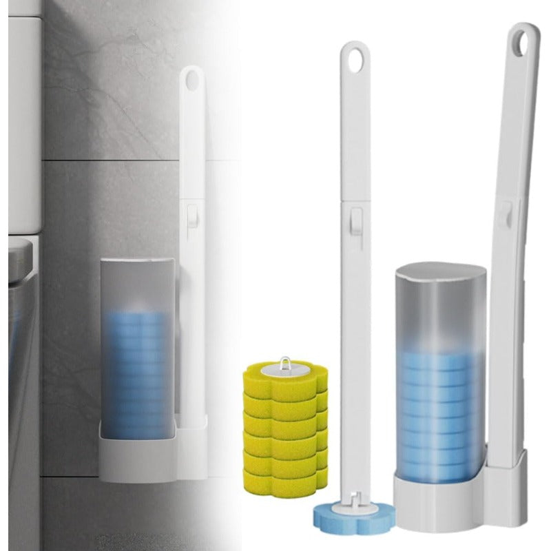 Touch-Free Toilet Brush Set