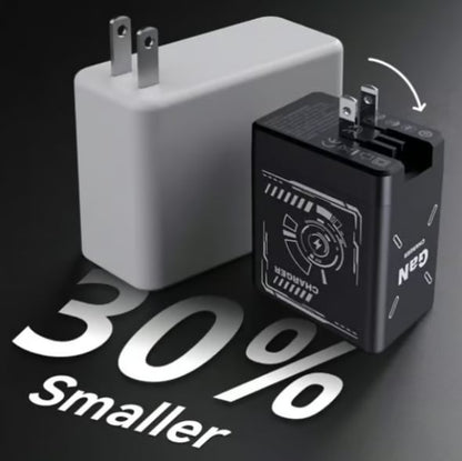 ⚡ New 120W GaN fast charger with built-in 80cm retractable cable