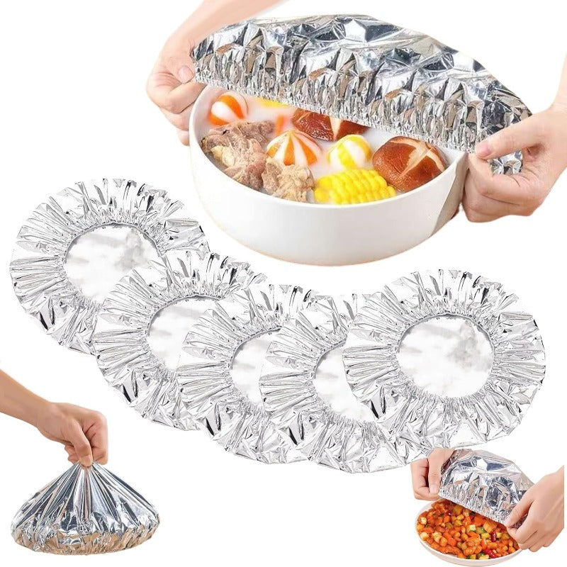 🔥Last day 49% off Insulated Foil Food Covers（50 pcs)