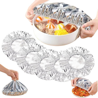 🔥Last day 49% off Insulated Foil Food Covers（50 pcs)