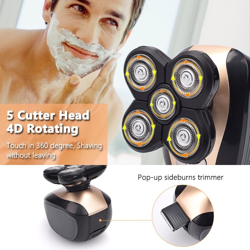 Special offer to kick off 2026 🔥5 In 1 Multifunctional 4D Electric Shaver