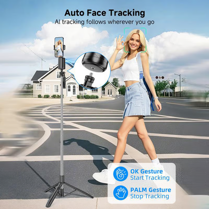 🔥Last Day Promotion 50% OFF🔥 - Smart AI Facial Recognition Phone Tripod🤳