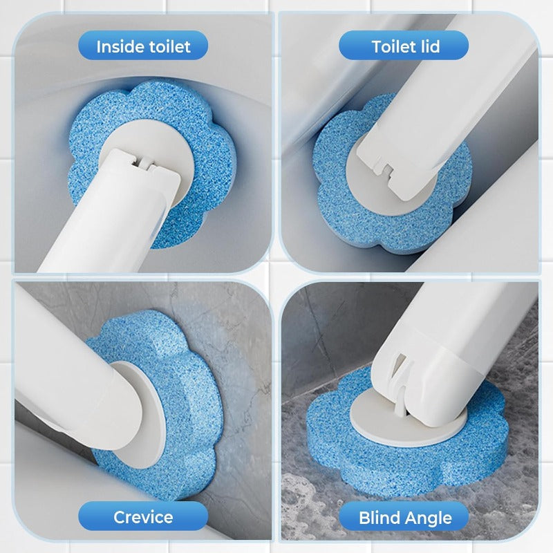 Touch-Free Toilet Brush Set