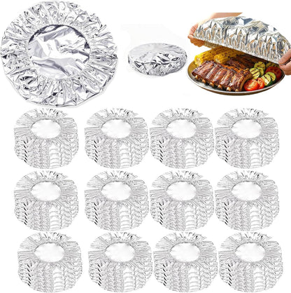 🔥Last day 49% off Insulated Foil Food Covers（50 pcs)