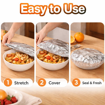 🔥Last day 49% off Insulated Foil Food Covers（50 pcs)