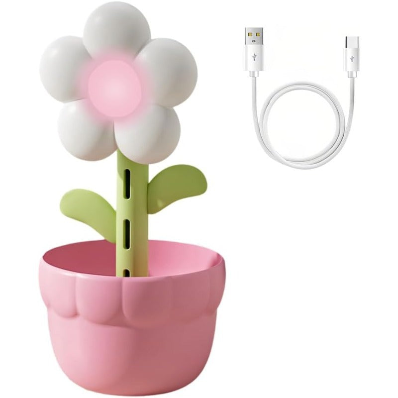 3-in-1 Flower Humidifier Lamp