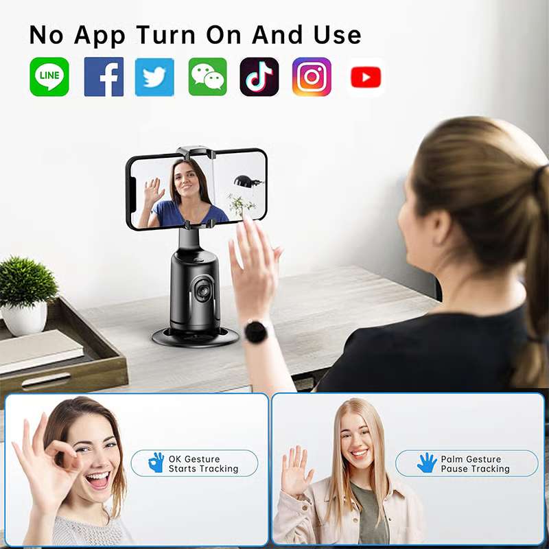 🔥Last Day Promotion 50% OFF🔥 - Smart AI Facial Recognition Phone Tripod🤳