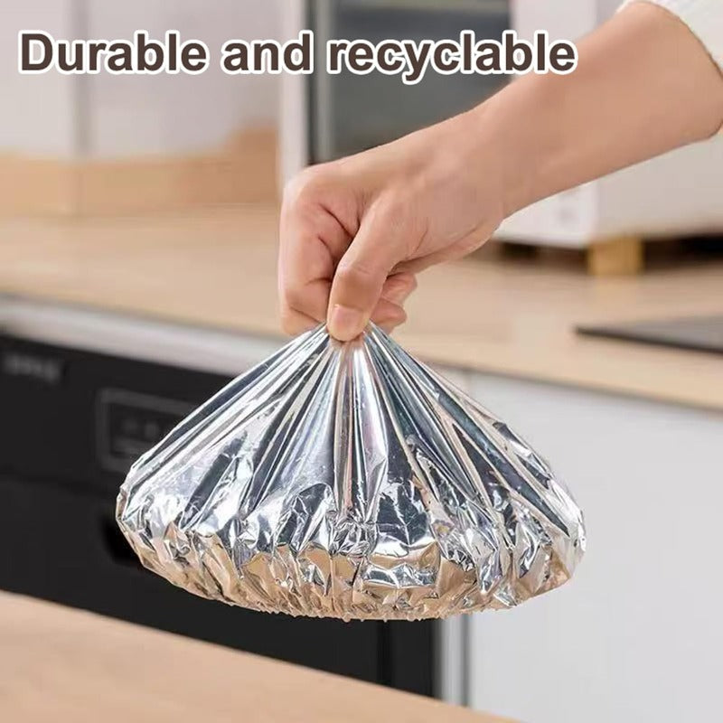 Aluminum Foil Food Cover – Lock In Heat, Lock In Freshness（50PCS)